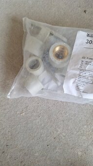 Koleno koncové nástěnné Wavin Ekoplastik PPR-CT d20 x 1/2˝ - 2