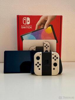 Nintendo Switch OLED, nový, nepoužitý, záruka 20 měs. - 2
