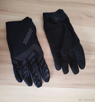 Dětské motokrosové rukavice Thor Youth Spectrum M - 2