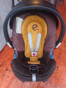 Kočárek dvojkombinace Jedo Tamel + vajíčko Cybex Aton se zak - 2