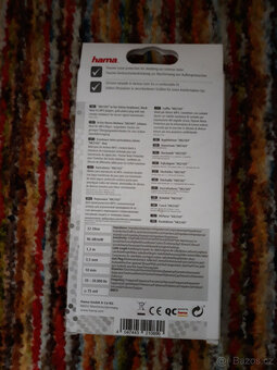 Sluchátka Hama s nástavci - nepoužité - 2