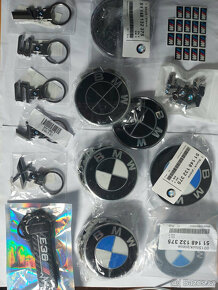 BMW logo, emblém, znak, krytky, čepičky, klíčenky - 2