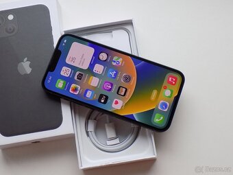 Apple iPhone 13 128GB Černý - ZÁRUKA 12 MĚSÍCŮ - KOMPLETNÍ - 2