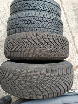 VW Touran II - disky 6,5x16 et48 + zimní 205/60/16 - 2