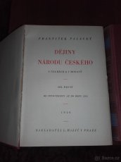 Dějiny národu českého - Palacký - komplet - 2