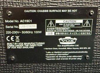 Kytarové kombo VOX - 2