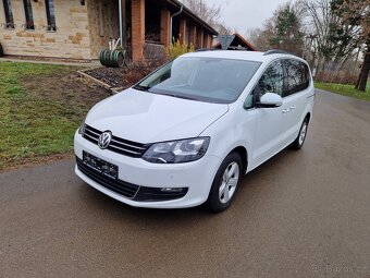 VW SHARAN 2,0 TDI 110 KW , tažné zař, - 2