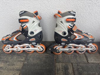 Kolečkové brusle nastavitelné - 2