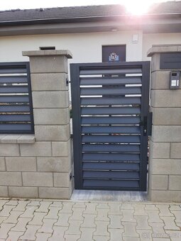 Plotová pole, branka, pojezdová brána - 2