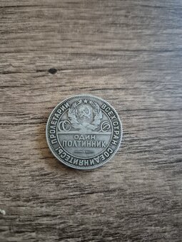 RUSKO 1924, Stříbro, Poltinnik - 2