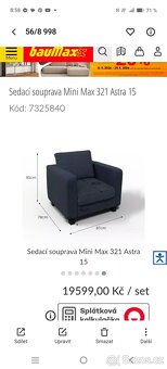 Sedací set 3kusy - 2
