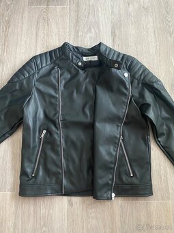 Nová koženková bunda H&M vel. 140 - 2