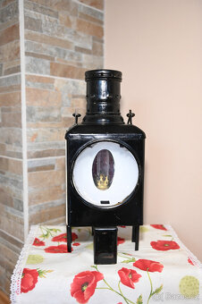 Drážní lucerna - lampa, 46 cm - 2