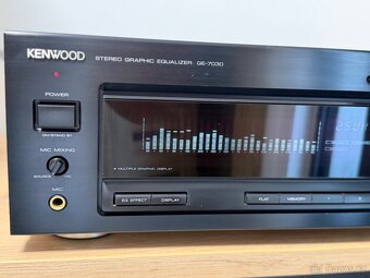 KENWOOD GE-7030 VÝBORNÝ GRAFICKÝ EKVALIZÉR  - 2