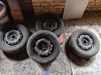 Plechové disky 5x100 R14 fabia - 2