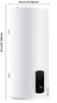 Elektrický bojler / ohřívač vody 100 l – 2000 W - 2