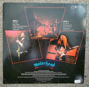 Motorhead -Overkill / 1. press 1979/ - 2