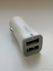 Nabíječky do auta, USB, 3 ks použité - 2