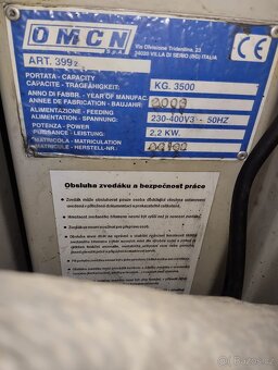 Čtyř sloupový zvedák OMCN 399² - 2