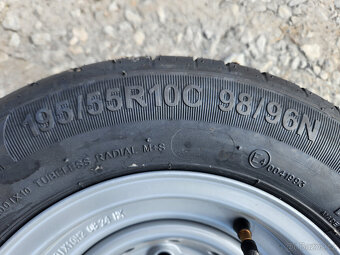Sada kol pneu 195/55R10C, disk 6Jx10 H2 ET-4 - 2