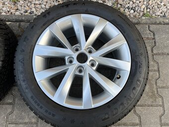 Zimní ALU sada Škoda Alcatras + Dunlop 205/55 R16 - 2