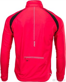 Cyklistická bunda Silvini - červená vel. XL - 2
