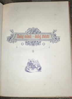 Velmi stará knížka dětských říkanek. - 2
