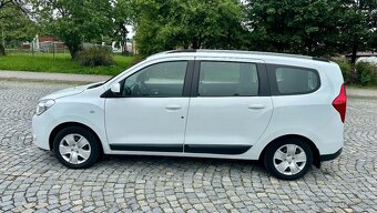 Dacia Lodgy 1.6 MPi 80 kW + LPG, 1. majitel, ČR - 2