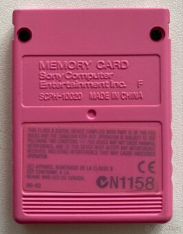 Playstation 2 Memory Card (Pink) - 2