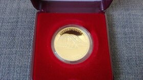 NEJVZÁCNĚJŠÍ 5000 Kč PROOF MINCE ze sad - Most v Karviné - 2