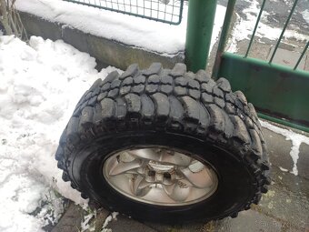 Offroad pneu 265/70/16 na elektronech - 2