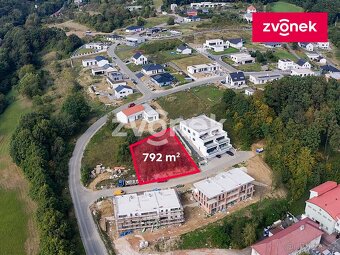 Stavební pozemek Březnice u Zlína, skvělá lokalita, všech... - 2