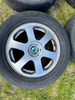 Alu disky 5x100 Škoda Octavia Fabia VW - 2