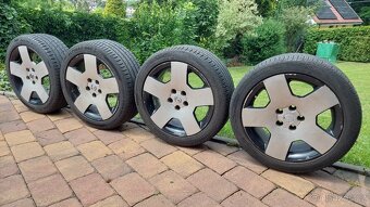 R17 225/45 Letní Alu kola Opel (zánovní pneu) - 2