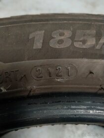 1x Kumho 185/55 R16, celoroční pneu. - 2