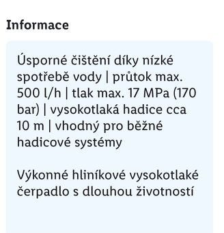 Wapka- vysokotlaký čistič - 2