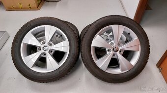 Alu kola 5x112 r16 originál Škoda Octavia III - 2
