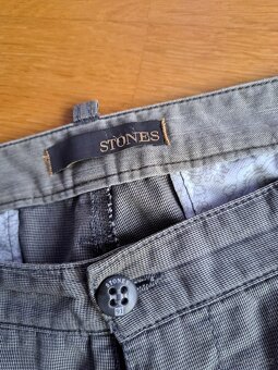 pánské šedočerné džíny STONES - 2