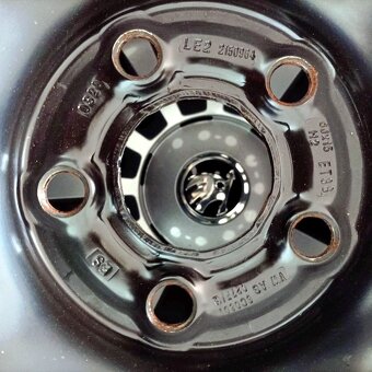 15" plechová kola – 5x100 – ŠKODA (VW, SEAT, AUDI) - 2