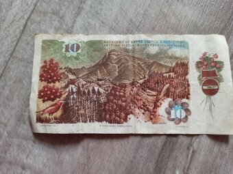 Stará 10 korunová Bankovka - 2