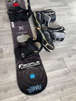 Snowboard + vázání + boty - 2