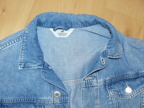 Riflová bundička a kalhoty vel. 152....rozklikněte - 2