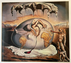 Salvador Dalí Geopoliticus kalendář parparta/rám - 2