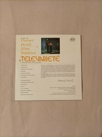 1xLP - TELEVARIETÉ (Vladimír DVOŘÁK + Jiřina BOHDALOVÁ) - 2