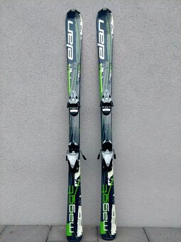 Lyže ELAN, 144 cm + lyžáky NORDICA - 2