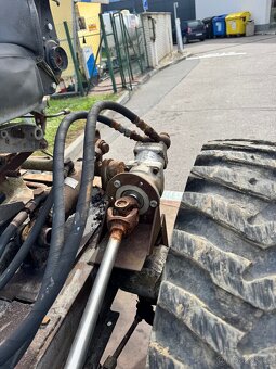 Hydromotor, naviják na traktor domácí výroby, malotraktor - 2