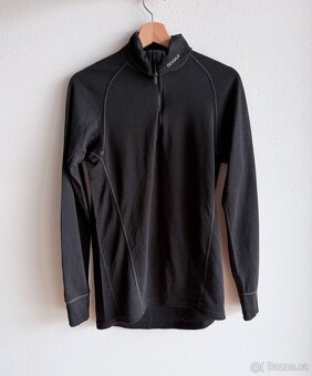 Nový rolák Devold Duo Active Merino 205 Zip Neck Man M Black - 2