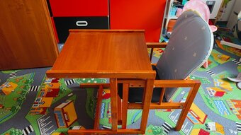 Multifunkční židlička a stůl Drewex - 2