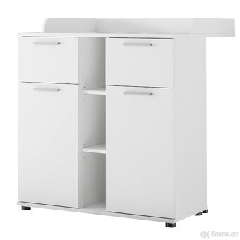 Přebalovací komoda INNES - bílá - 2