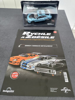 1:43 F&F Deagostini Dodge Charger SRT8 (2012) č.71 + časopis - 2
